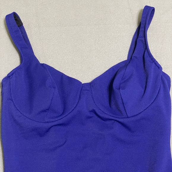 Miraclesuit Other - Miraclesuit Womens Royal Blue One Piece Bathing Suit Underwire Cups Swimsuit L*